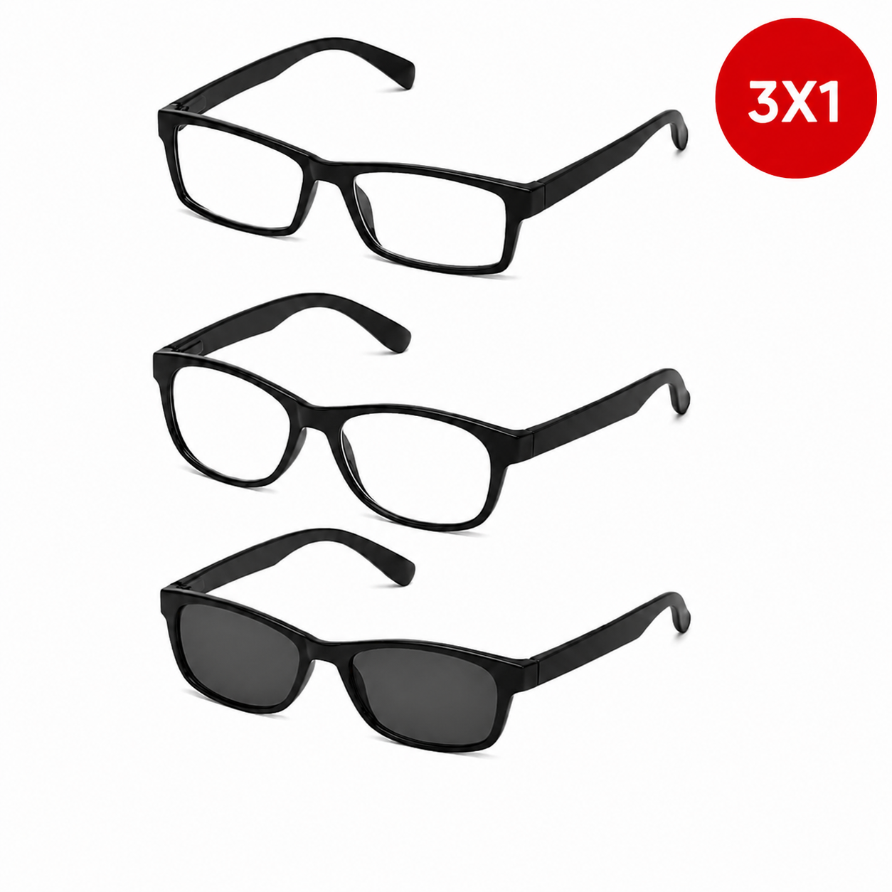 Lentes Multifocales ONE POWER READERS -  PACK 3X1